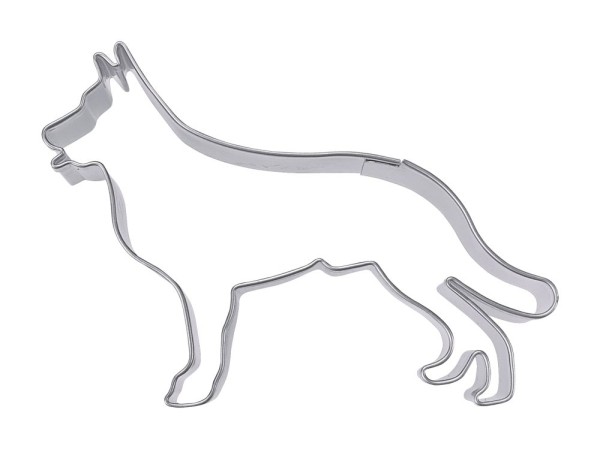 Städter Ausstecher Edelstahl Schäferhund 7,5 cm