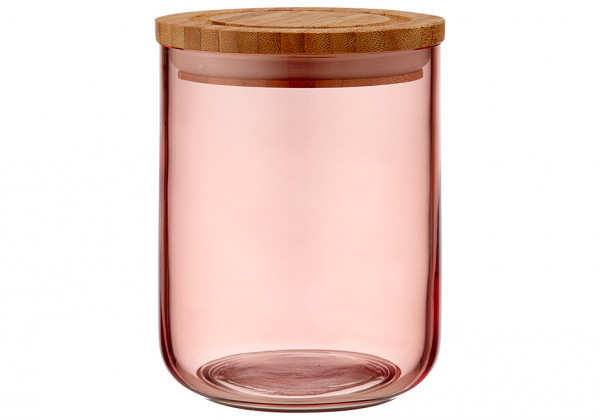 Ladelle Stak Glas Vorratsdose 13 cm pfirsich