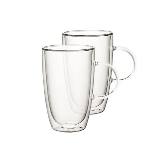 Villeroy & Boch Artesano Hot & Cold Beverages Tasse Glas doppelwandig Universal 2er-Set