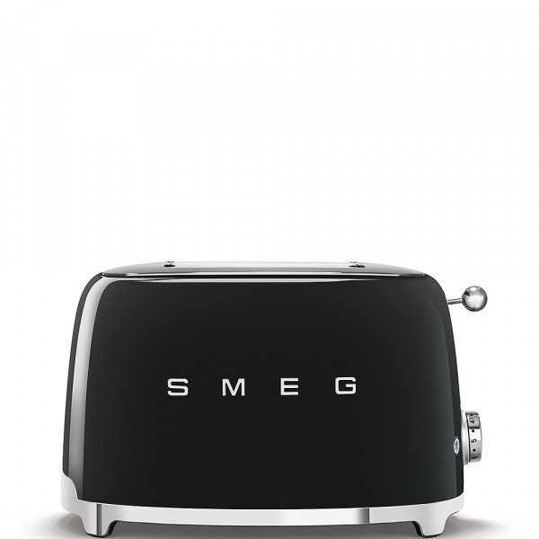 Smeg Retro Toaster 2-Schlitz schwarz