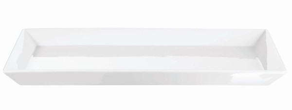 ASA Porzellan weiß Servierplatte 34x22x2,5 cm