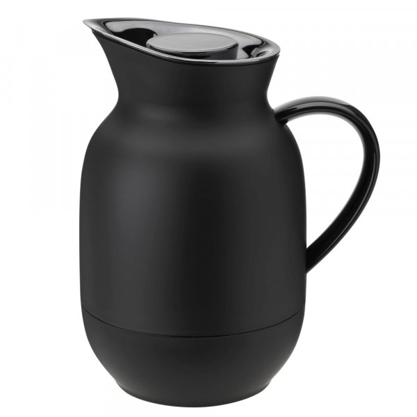 Stelton Amphora Thermoskanne Kaffee 1,0 l soft black