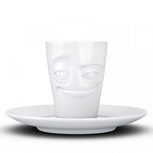 FiftyEight Products Espresso-Mug "Verschmitzt"