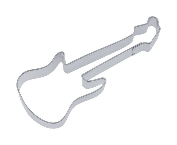 Städter Ausstecher Edelstahl Gitarre 7,5 cm