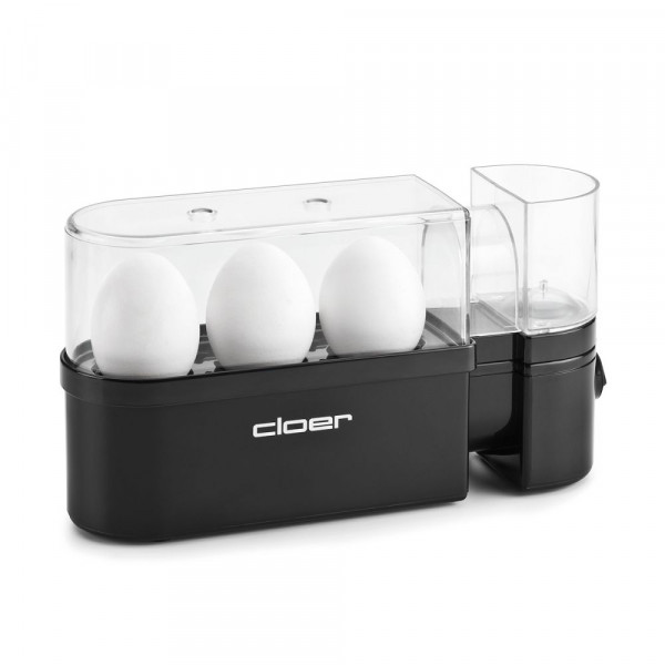 Cloer Eierkocher 3 Eier schwarz