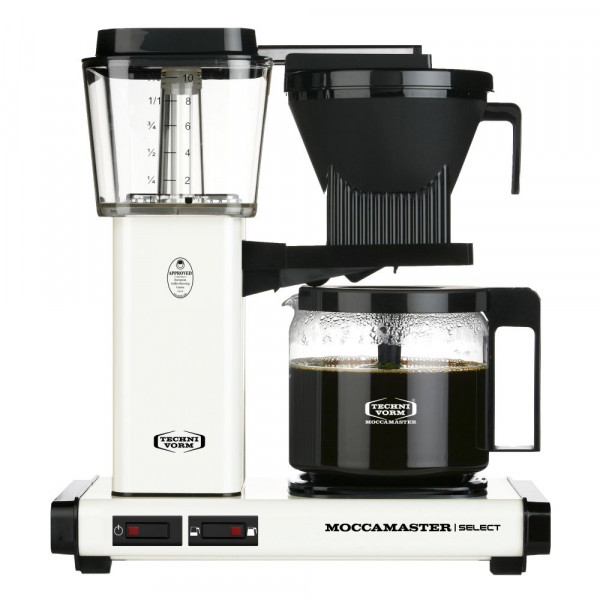Moccamaster KBG Select Kaffeeautomat 1,25 l Off White