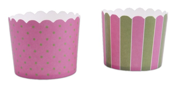 Städter Cupcake Backform Papier Rosa 6/7 cm 12 St.