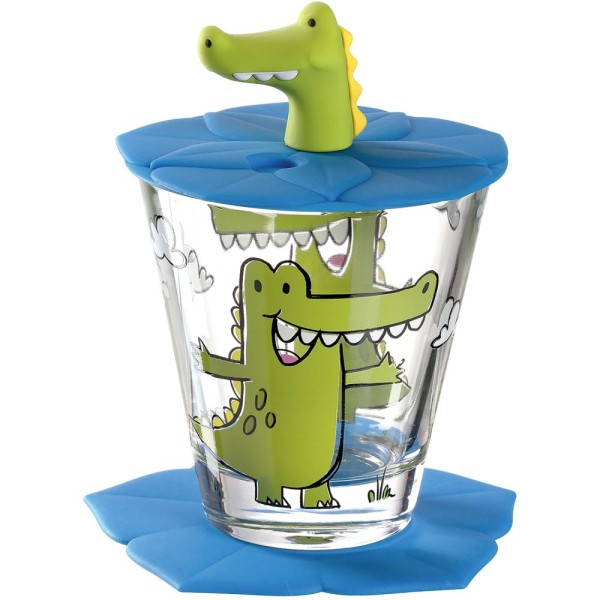Leonardo Krokodil Kinder-Trink-Set 3-tlg.