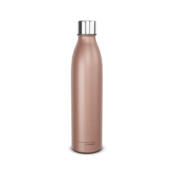 Thermos Bottle Isolierflasche Stahl 0,75 l Rose Gold Mat