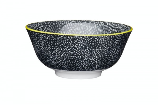 KitchenCraft Stoneware Bowl 15,7 cm Floral