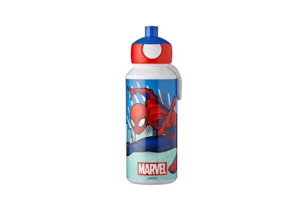 Mepal Campus Pop-Up Trinkflasche 400 ml spiderman