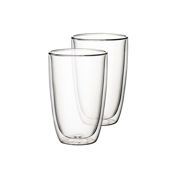 Villeroy & Boch Artesano Hot & Cold Beverages Becher XL Doppelwandiges Glas 2er-Set