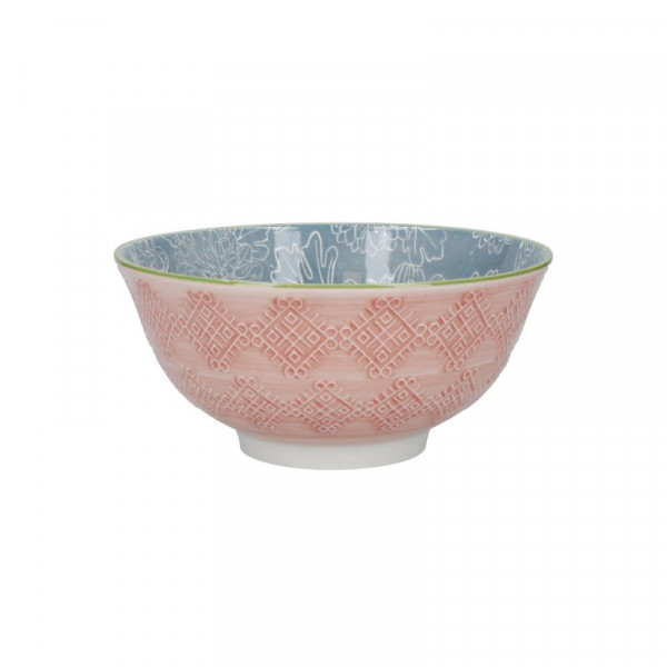 KitchenCraft Stoneware Bowl 15,7 cm Floral WMBoss
