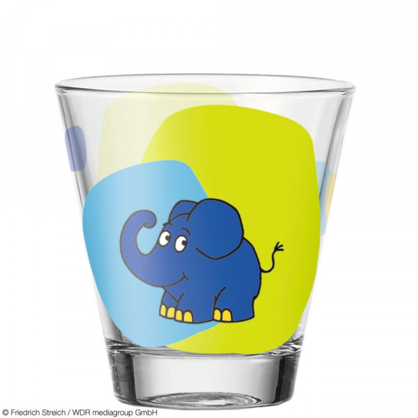 Leonardo Maus & Co Becher 215 ml blauer Elefant