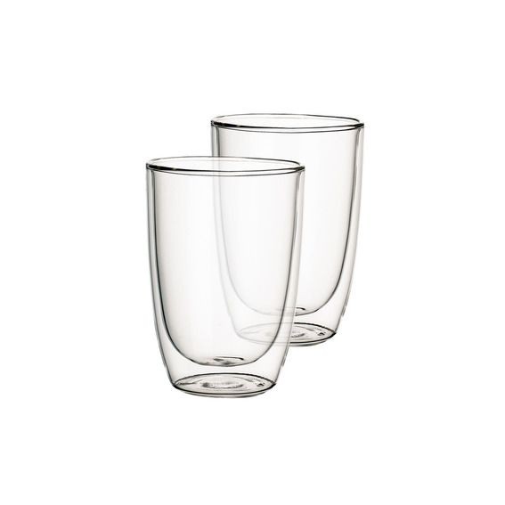 Villeroy & Boch Artesano Hot & Cold Beverages Becher Glas doppelwandig Universal 2er-Set