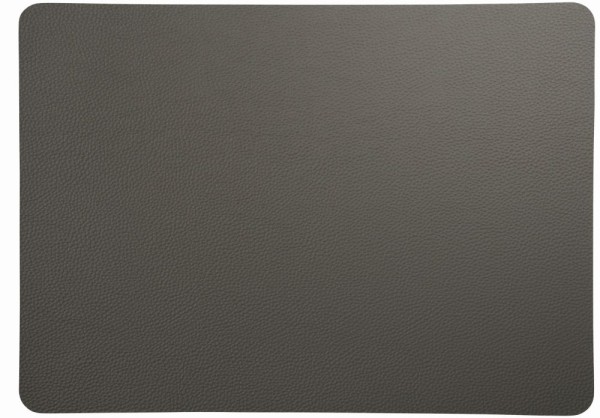 ASA Tabletops Rough Graphit Tischset 46x33 cm Lederoptik