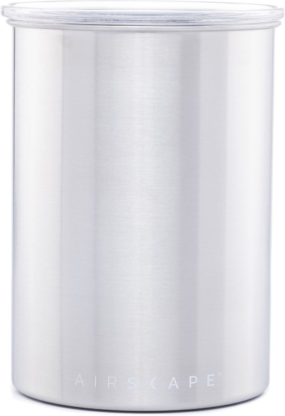 Airscape Edelstahl Aromabehälter mittel silber gebürstet