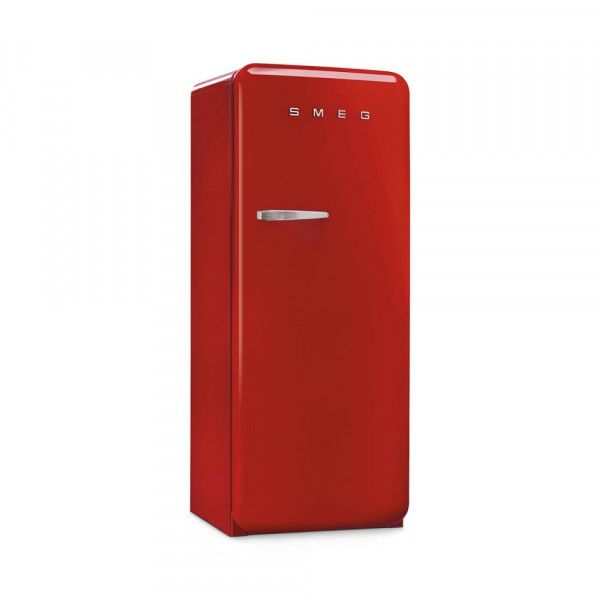 SMEG Retro Kühlschrank Rot Rechts-Anschlag