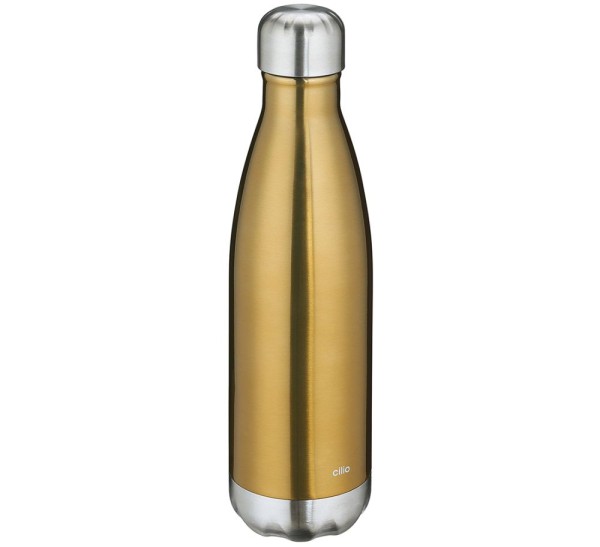Cilio Elegante Isolier-Trinkflasche 500 ml gold